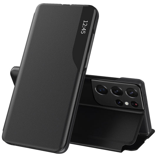 Futrola za Samsung Galaxy S21 Ultra 5G G998, Techsuit, eFold, Crna