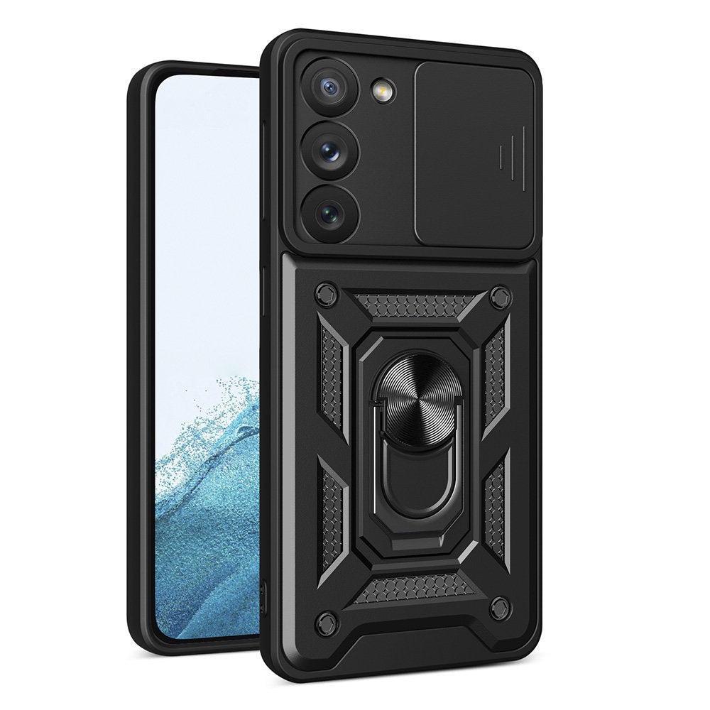 Futrola za Samsung Galaxy S22 5G S901, Techsuit, CamShield, Crna