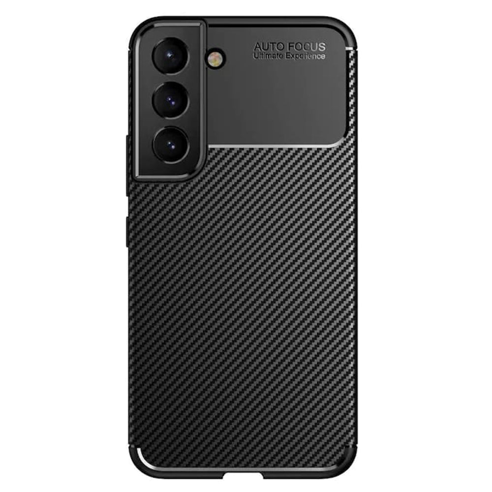 Futrola za Samsung Galaxy S22 5G S901, Techsuit, CarbonFiber, Crna