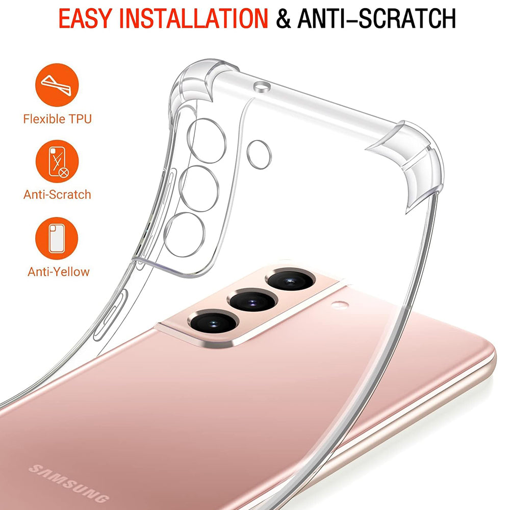 Futrola za Samsung Galaxy S22 5G S901, Techsuit, Shockproof Clear, Providna