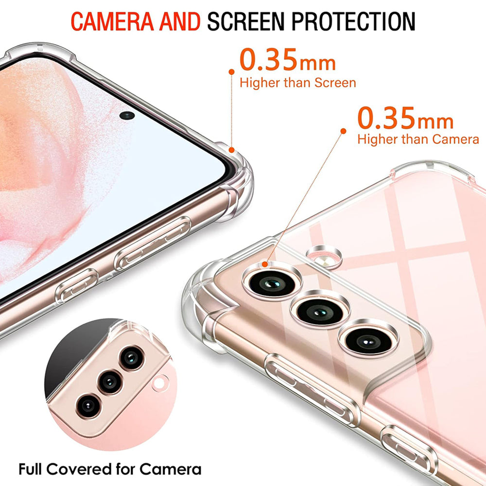 Futrola za Samsung Galaxy S22 5G S901, Techsuit, Shockproof Clear, Providna