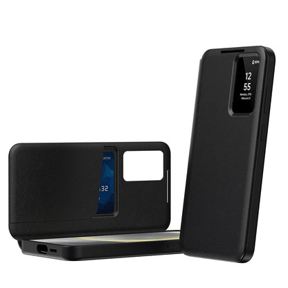 Futrola za Samsung Galaxy S22 5G S901, Techsuit, SmartView, Crna