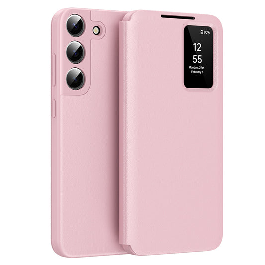 Futrola za Samsung Galaxy S22 5G S901, Techsuit, SmartView, Roze