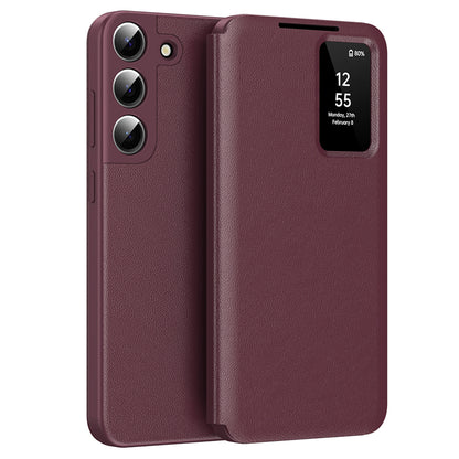 Futrola za Samsung Galaxy S22 5G S901, Techsuit, SmartView, Bordo