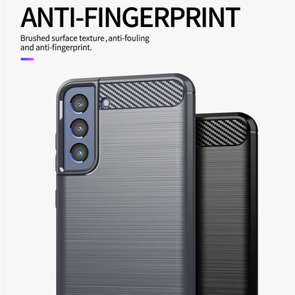 Futrola za Samsung Galaxy S22+ 5G S906, Techsuit, Karbon, Crna