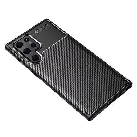 Futrola za Samsung Galaxy S22 Ultra 5G S908, Techsuit, CarbonFiber, Crna