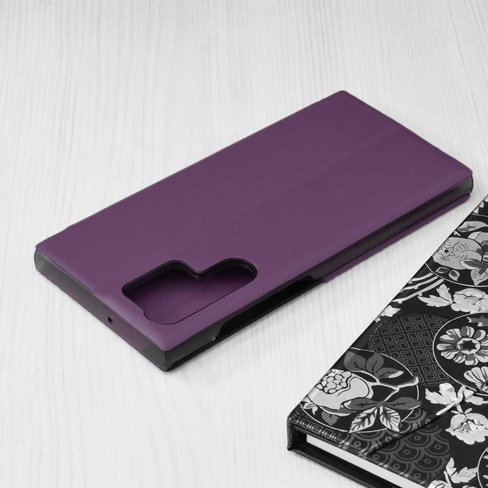 Futrola za Samsung Galaxy S22 Ultra 5G S908, Techsuit, eFold, Ljubičasta
