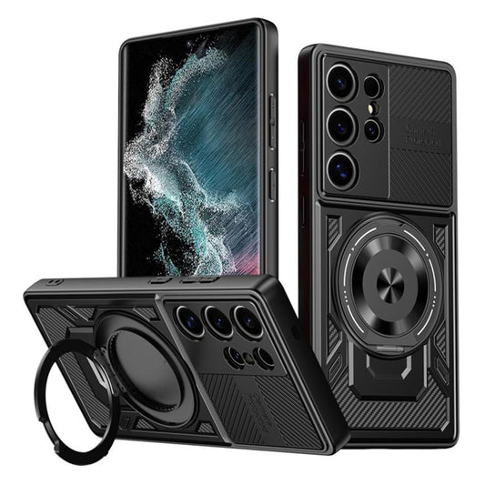 Futrola za Samsung Galaxy S22 Ultra 5G S908, Techsuit, RuggedCam, Crna