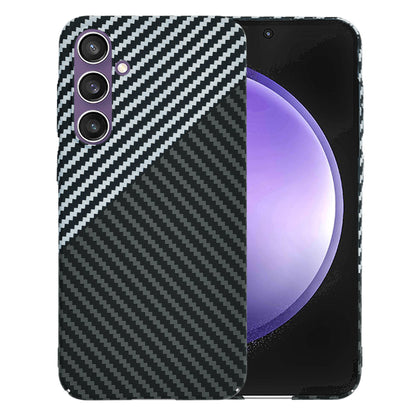 Futrola za Samsung Galaxy S23 FE S711, Techsuit, Carbonite FiberShell, Crno Siva