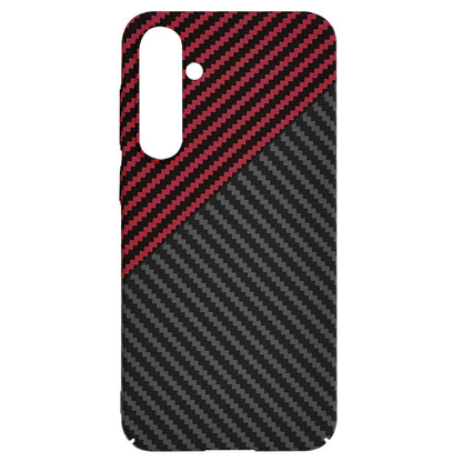 Futrola za Samsung Galaxy S23 FE S711, Techsuit, Carbonite FiberShell, Crno Crvena