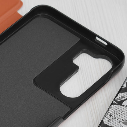 Futrola za Samsung Galaxy S23 FE S711, Techsuit, eFold, Narandžasta