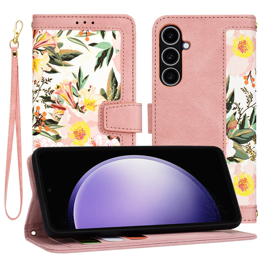 Futrola za Samsung Galaxy S23 FE S711, Techsuit, FlipCraft, Roze