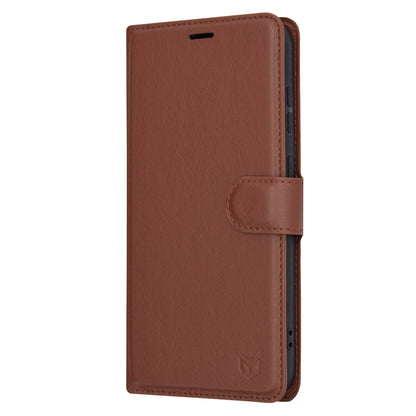 Futrola za Samsung Galaxy S23 FE S711, Techsuit, Leather Folio, Braon