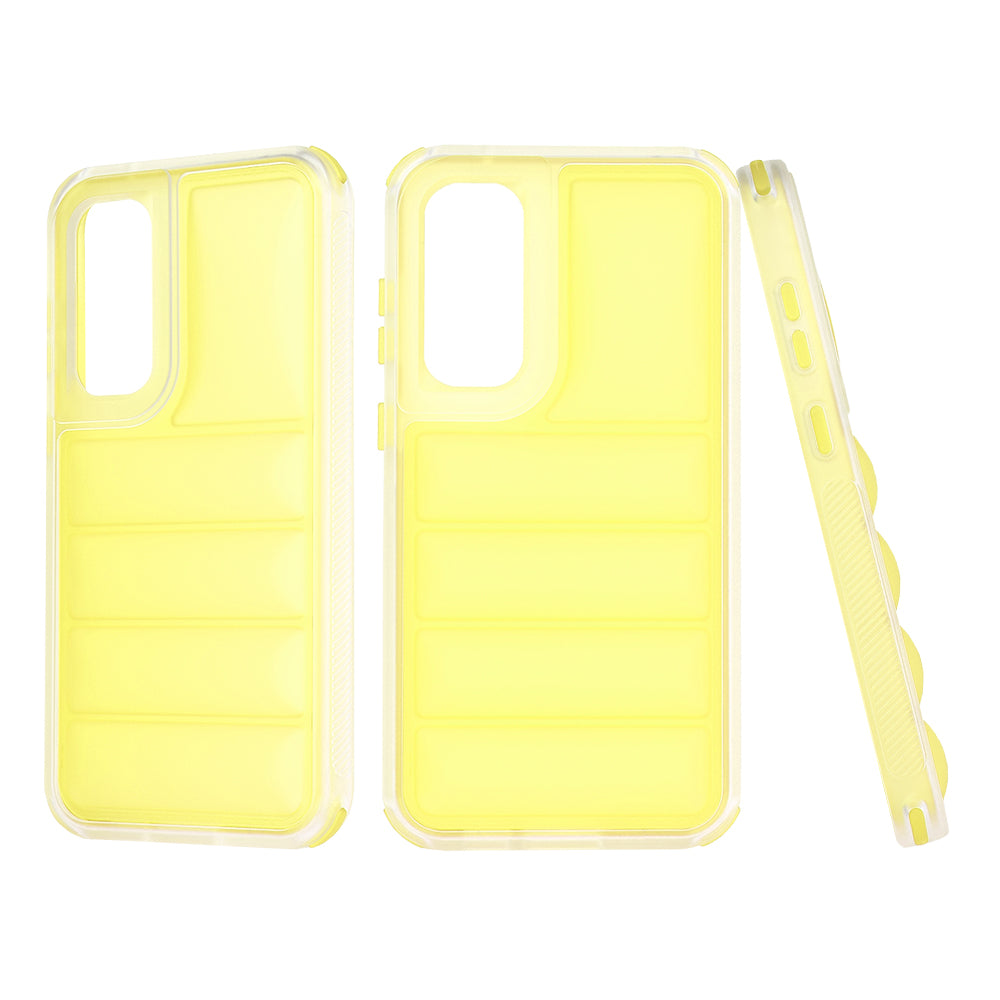 Futrola za Samsung Galaxy S23 FE S711, Techsuit, Wave Shield, Žuta