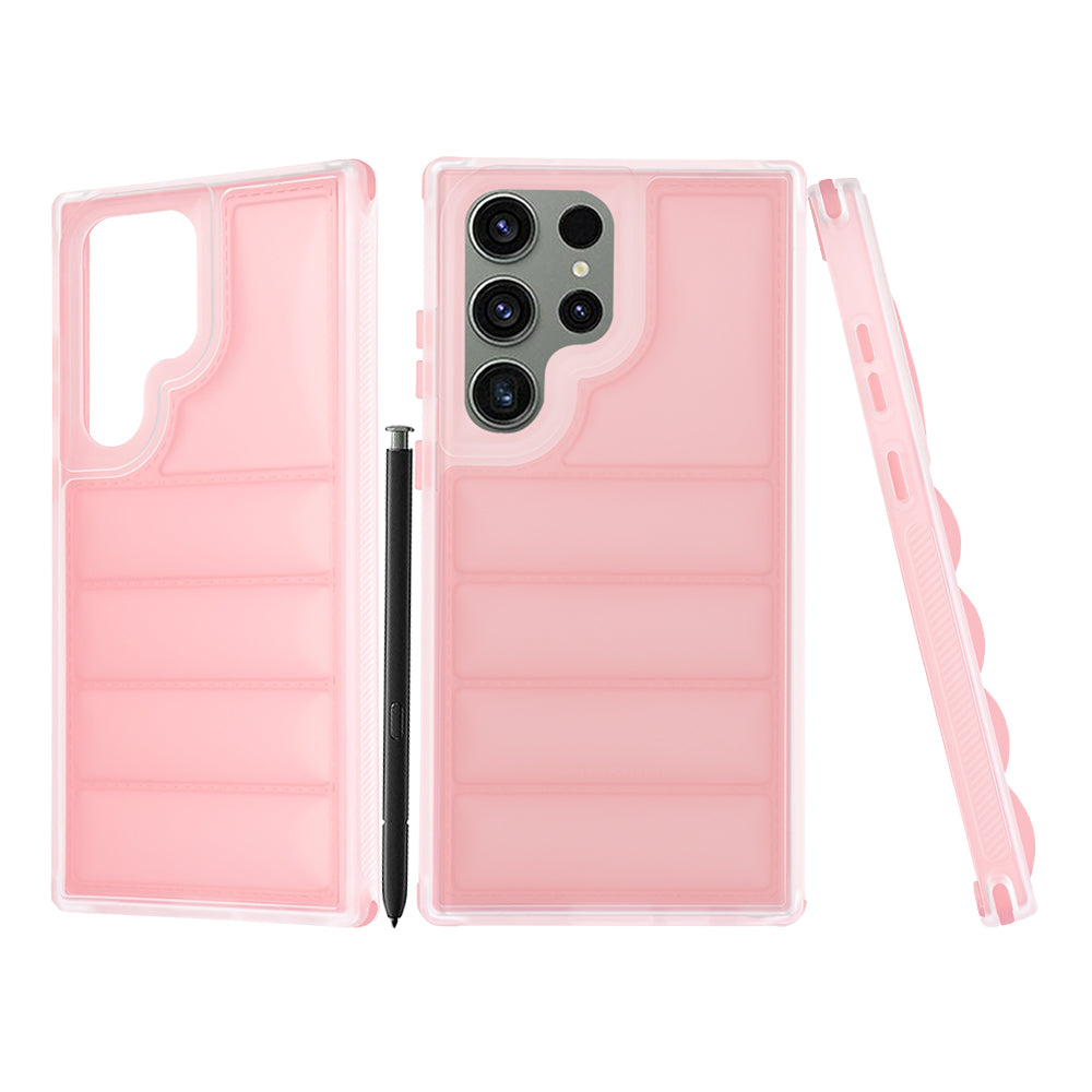 Futrola za Samsung Galaxy S23 FE S711, Techsuit, Wave Shield, Roze
