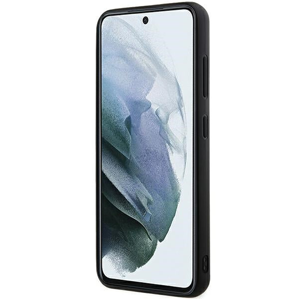 Futrola za Samsung Galaxy S23+ S916, Karl Lagerfeld, 3D Rubber Glitter Logo, Crna