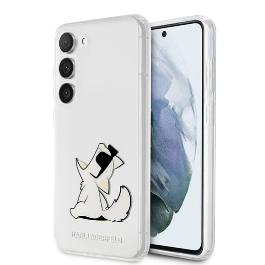 Futrola za Samsung Galaxy S23+ S916, Karl Lagerfeld, Choupette Eat, Providna