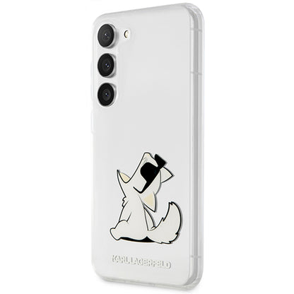 Futrola za Samsung Galaxy S23+ S916, Karl Lagerfeld, Choupette Eat, Providna