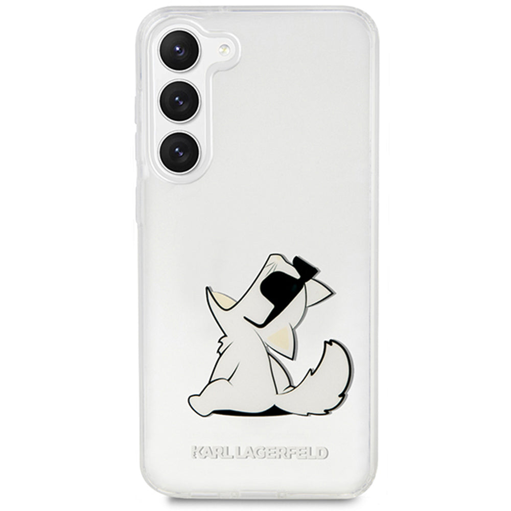 Futrola za Samsung Galaxy S23+ S916, Karl Lagerfeld, Choupette Eat, Providna
