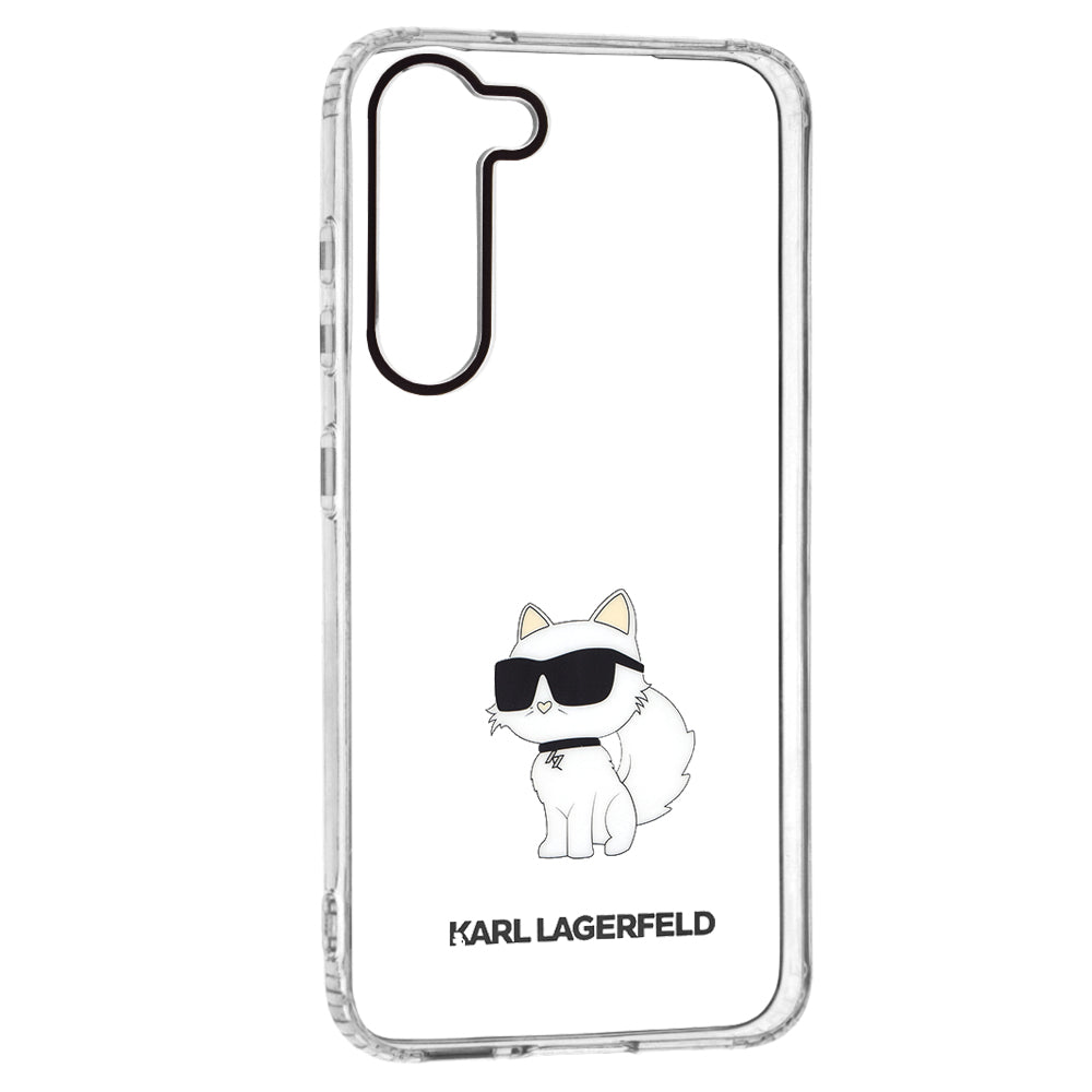 Futrola za Samsung Galaxy S23+ S916, Karl Lagerfeld, Ikonik Choupette, Providna