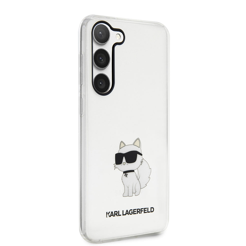 Futrola za Samsung Galaxy S23+ S916, Karl Lagerfeld, Ikonik Choupette, Providna