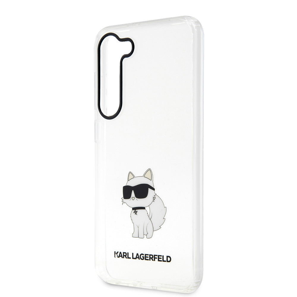 Futrola za Samsung Galaxy S23+ S916, Karl Lagerfeld, Ikonik Choupette, Providna