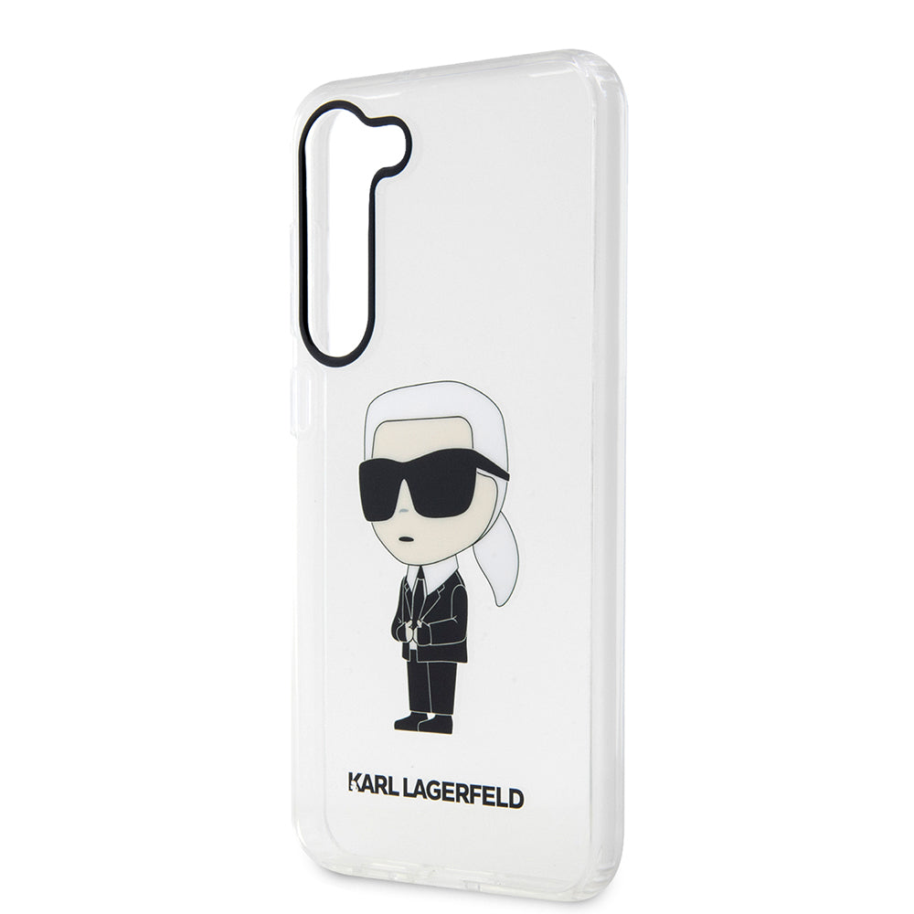 Futrola za Samsung Galaxy S23+ S916, Karl Lagerfeld, Ikonik Karl, Providna