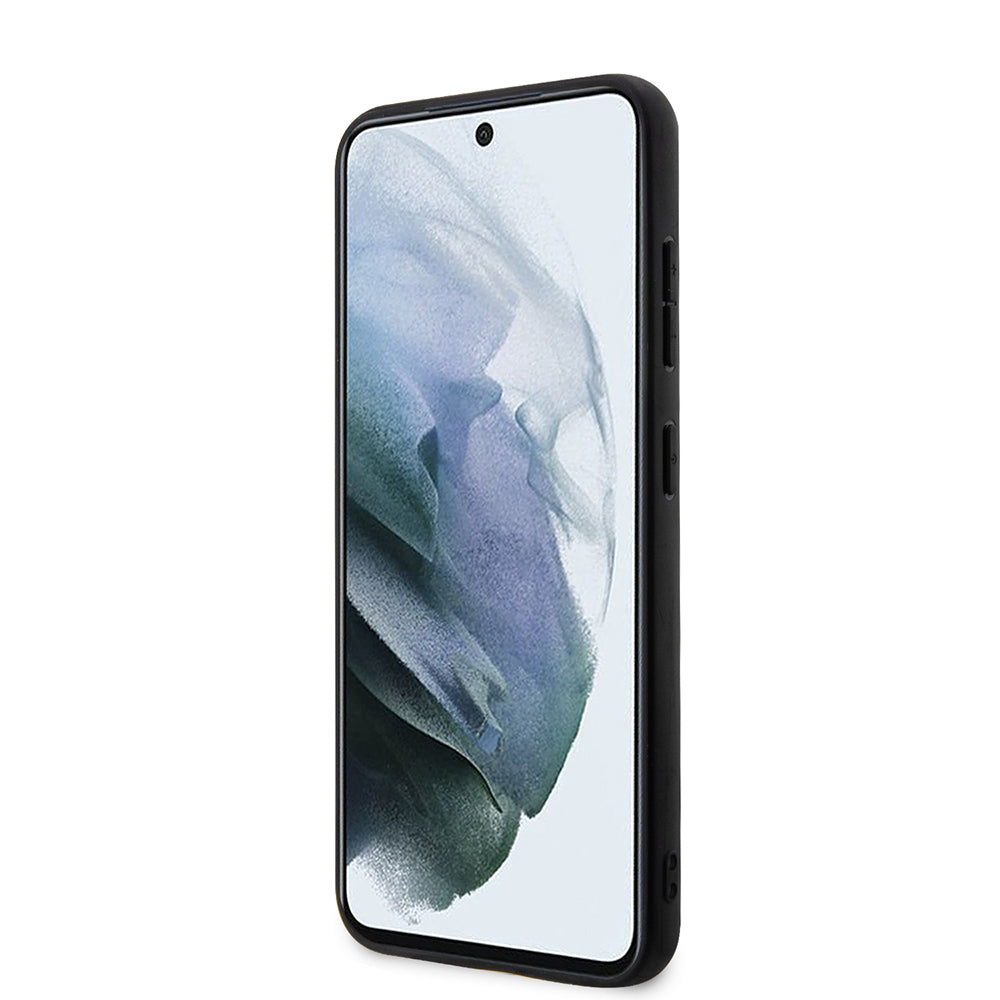 Futrola za Samsung Galaxy S23+ S916, Karl Lagerfeld, Saffiano Monogram Metal Logo, Crna