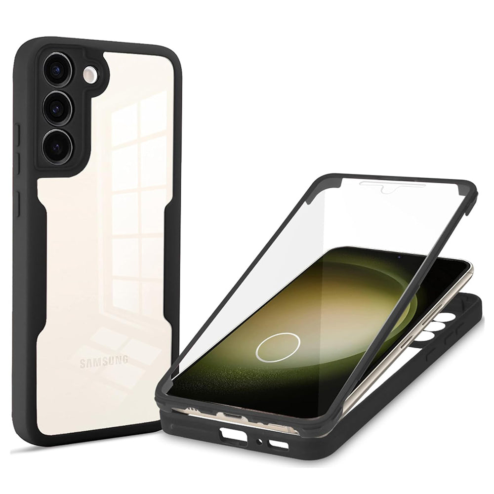 Futrola za Samsung Galaxy S23+ S916, Techsuit, ColorVerse 360, Crna