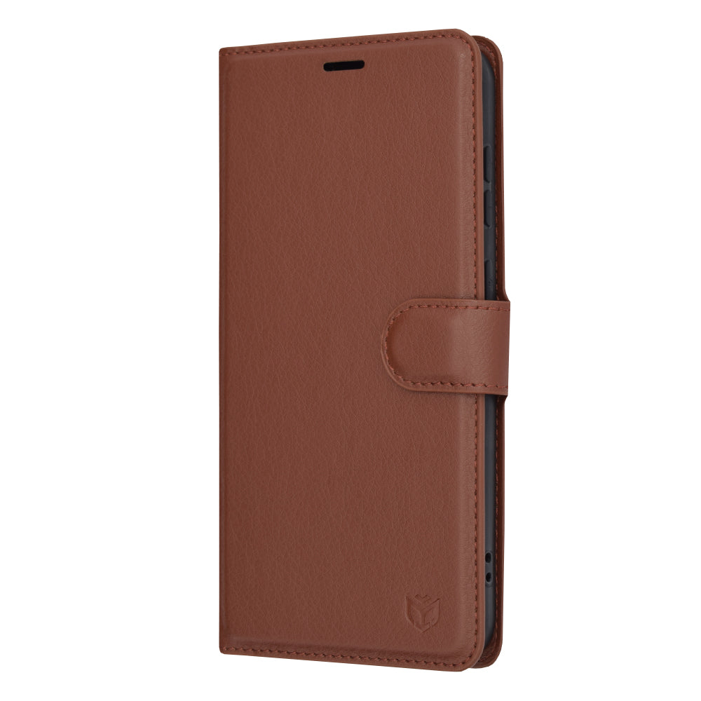 Futrola za Samsung Galaxy S23+ S916, Techsuit, Leather Folio, Braon