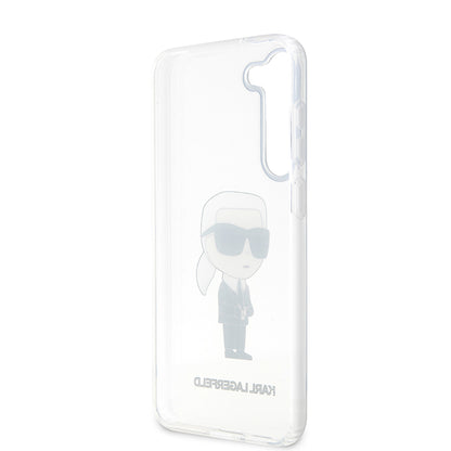 Futrola za Samsung Galaxy S23 S911, Karl Lagerfeld, Ikonik Karl, Providna