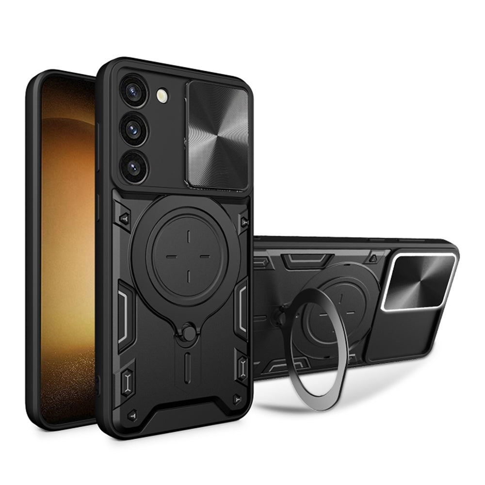 Futrola za Samsung Galaxy S23 S911, Techsuit, CamGuard Pro, Crna