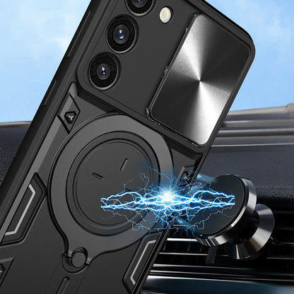 Futrola za Samsung Galaxy S23 S911, Techsuit, CamGuard Pro, Crna