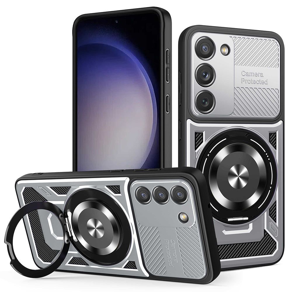 Futrola za Samsung Galaxy S23 S911, Techsuit, RuggedCam, Siva