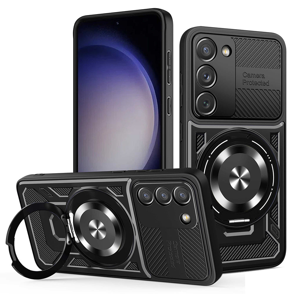 Futrola za Samsung Galaxy S23 S911, Techsuit, RuggedCam, Crna