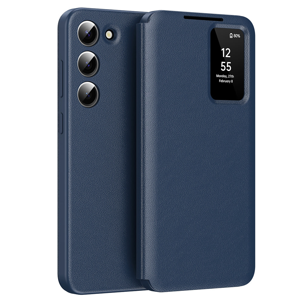 Futrola za Samsung Galaxy S23 S911, Techsuit, SmartView, Plava