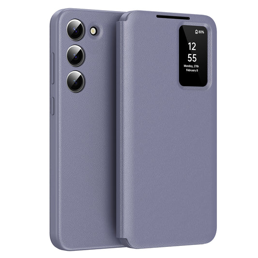 Futrola za Samsung Galaxy S23 S911, Techsuit, SmartView, Ljubičasta