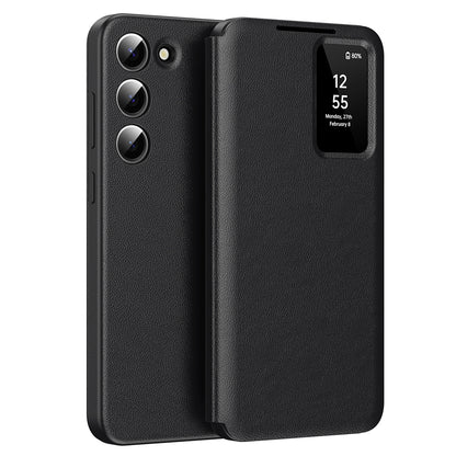 Futrola za Samsung Galaxy S23 S911, Techsuit, SmartView, Crna