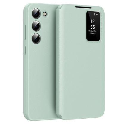 Futrola za Samsung Galaxy S23 S911, Techsuit, SmartView, Zelena