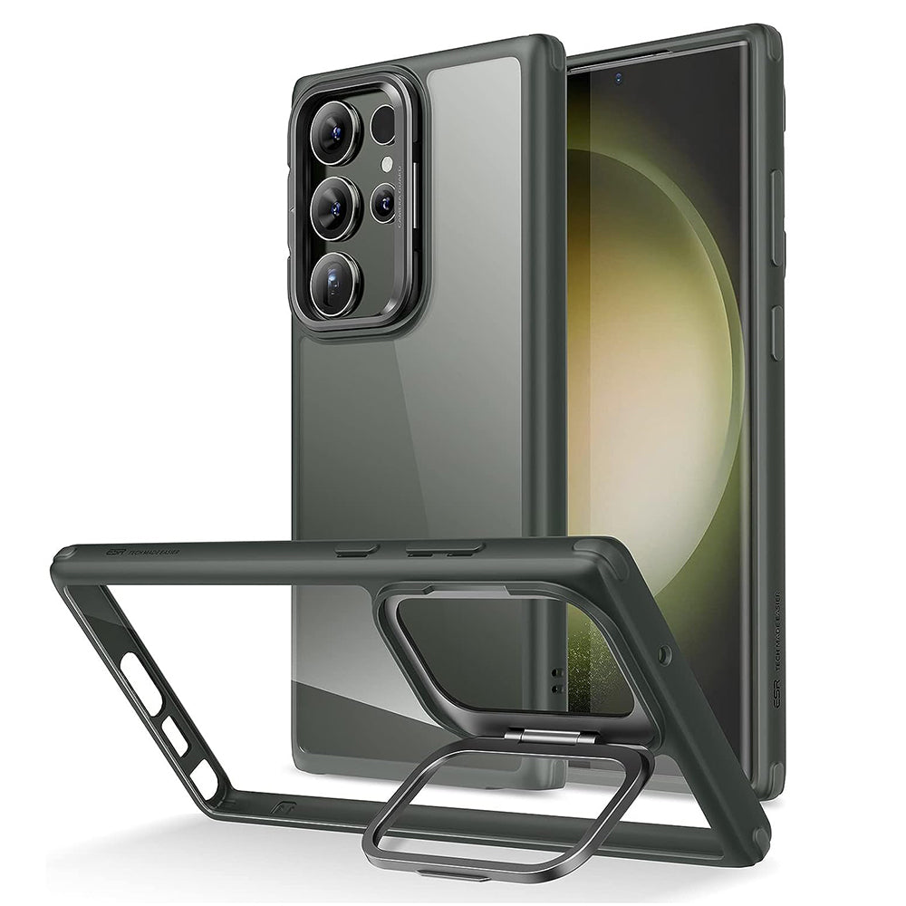 Futrola za Samsung Galaxy S23 Ultra S918, ESR, Classic Kickstand, Transparentno Zelena