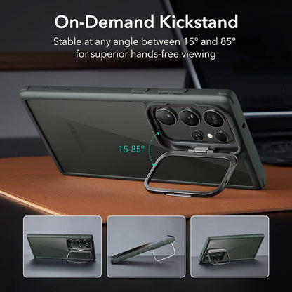 Futrola za Samsung Galaxy S23 Ultra S918, ESR, Classic Kickstand, Transparentno Zelena