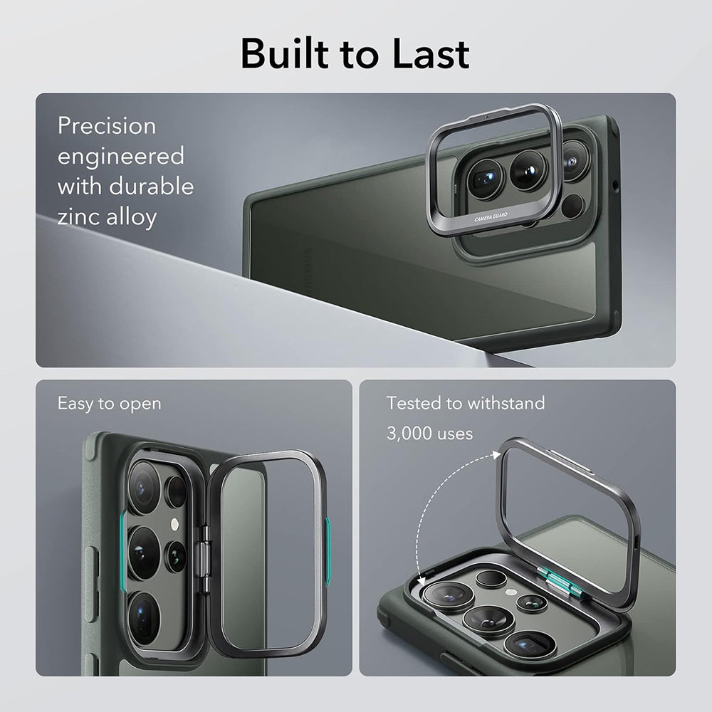 Futrola za Samsung Galaxy S23 Ultra S918, ESR, Classic Kickstand, Transparentno Zelena