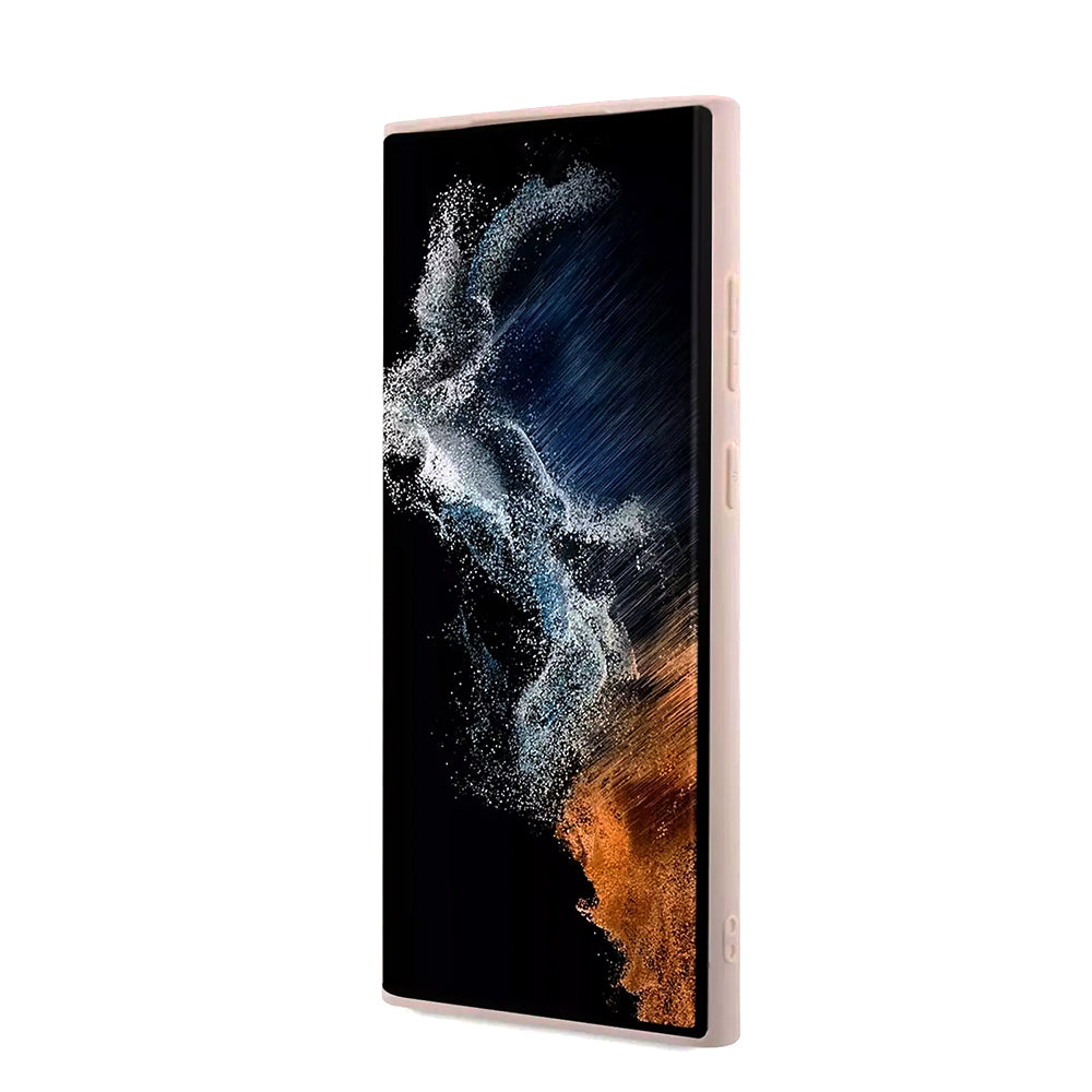 Futrola za Samsung Galaxy S23 Ultra S918, Guess, 4G Big Logo, Roze