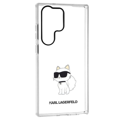 Futrola za Samsung Galaxy S23 Ultra S918, Karl Lagerfeld, Ikonik Choupette, Providna