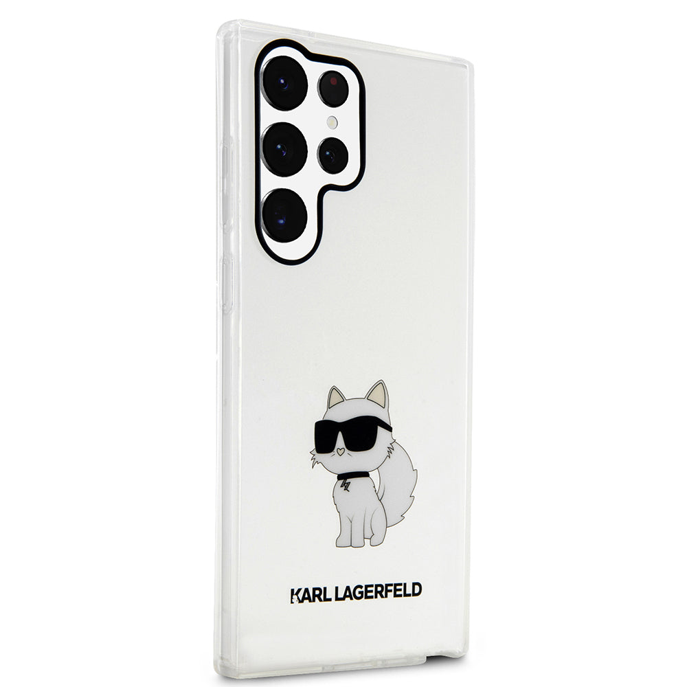 Futrola za Samsung Galaxy S23 Ultra S918, Karl Lagerfeld, Ikonik Choupette, Providna