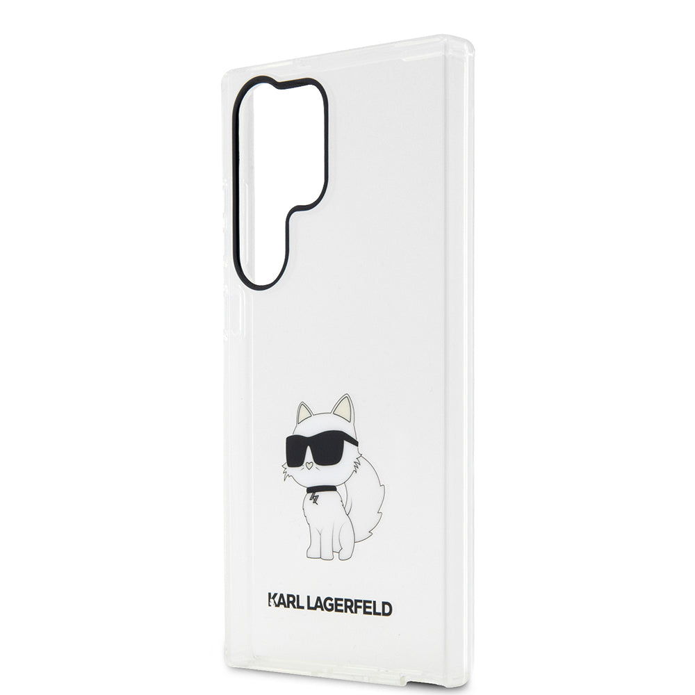 Futrola za Samsung Galaxy S23 Ultra S918, Karl Lagerfeld, Ikonik Choupette, Providna