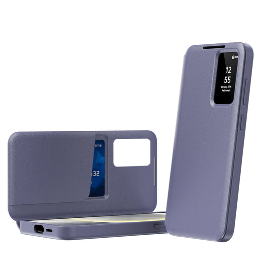 Futrola za Samsung Galaxy S23 Ultra S918, Techsuit, SmartView, Ljubičasta