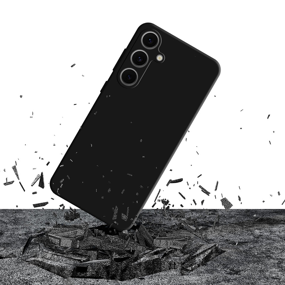 Futrola za Samsung Galaxy S24 FE S721, 3MK, Silikonska, Crna