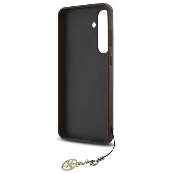 Futrola za Samsung Galaxy S24 FE S721, Guess, 4G Charm, Braon