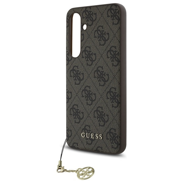 Futrola za Samsung Galaxy S24 FE S721, Guess, 4G Charm, Braon